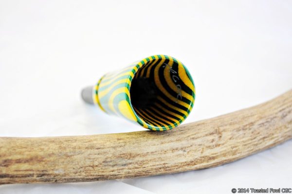Bite Reed Cow Elk Call - SpectraPly Dandelion - Image 3