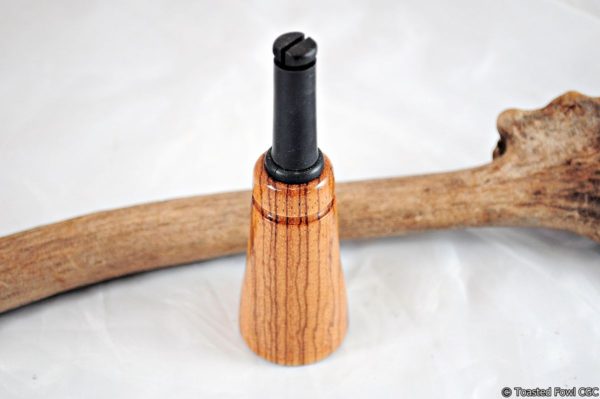 Bite Reed Cow Elk Call - Zebrawood - Image 2
