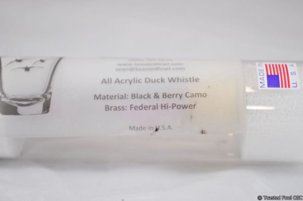 Duck Whistle-Black & Berry Camo-FHP-Tube