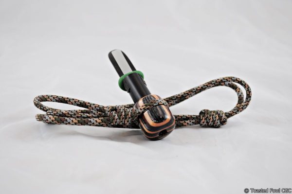 Short Shot Elk Call - SP-Buckskin-Lanyard