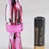 Acrylic Mallard Call - Black & Berry Camo w/ Pink Band - Upright