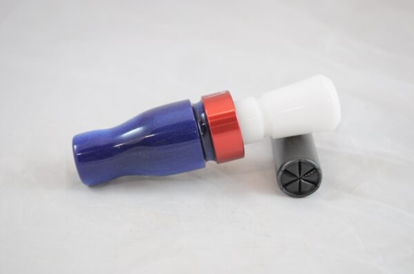 OTR-037 Blue Pearl-Red-White Exhaust Right
