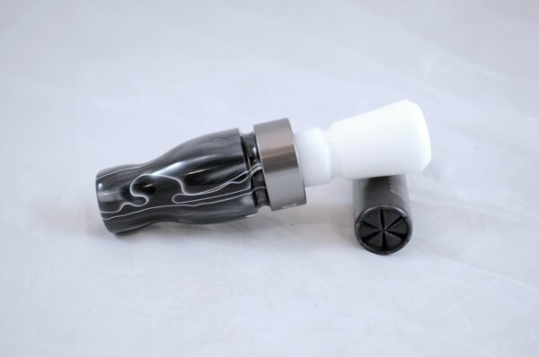 OTR-047 Ghost Trails-Gun Metal-White Exhaust Right