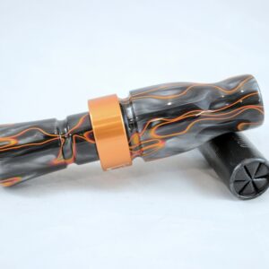Lava - "Shaken Not Stirred" Acrylic Mallard Duck Call - Orange Band Mouth Right