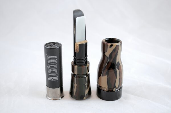 Woodland Camo - "Shaken Not Stirred" Acrylic Mallard Duck Call - Black Band Apart