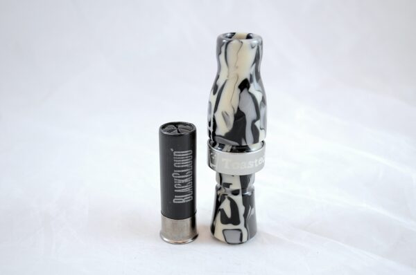 Urban Camo - "Shaken Not Stirred" Acrylic Mallard Duck Call - Gun Metal Band - Image 2